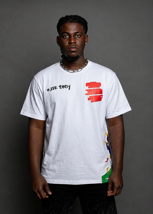 " Zoe Baby " White Tee