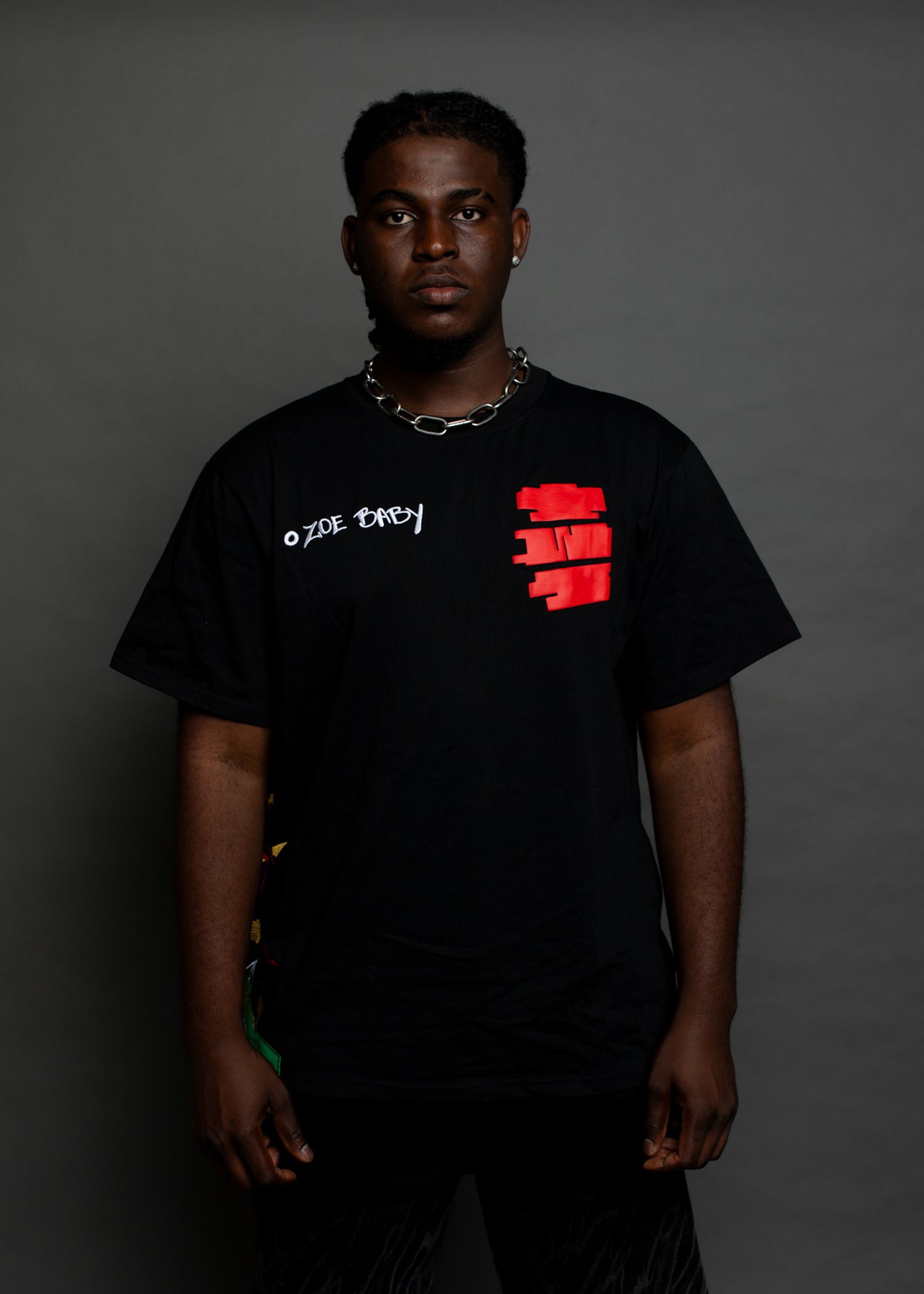 " Zoe Baby " Black Tee