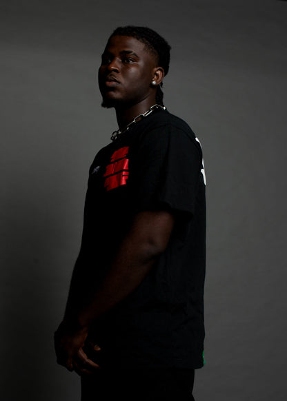 " Zoe Baby " Black Tee