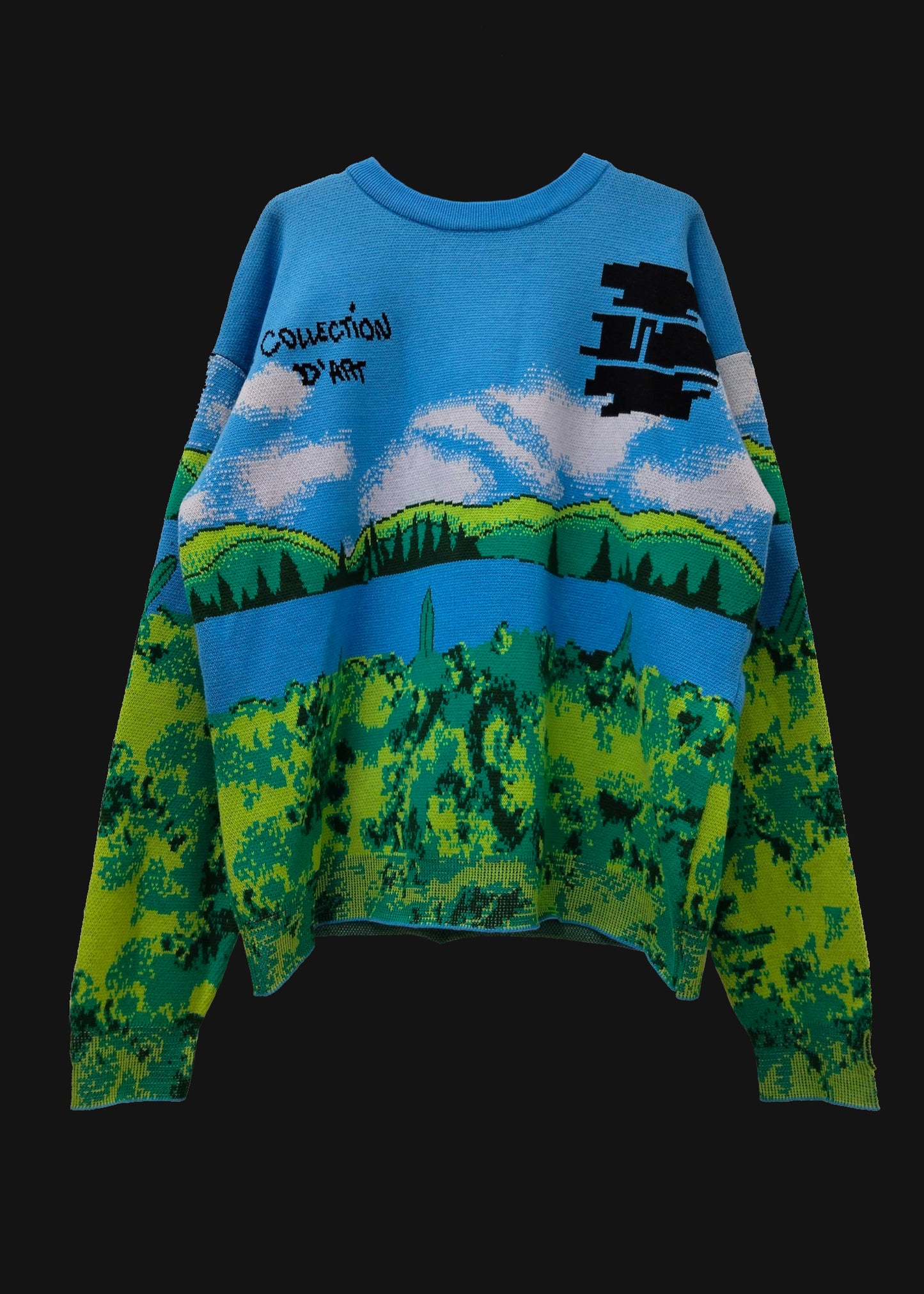 Yellow Meadow Knitted Sweater