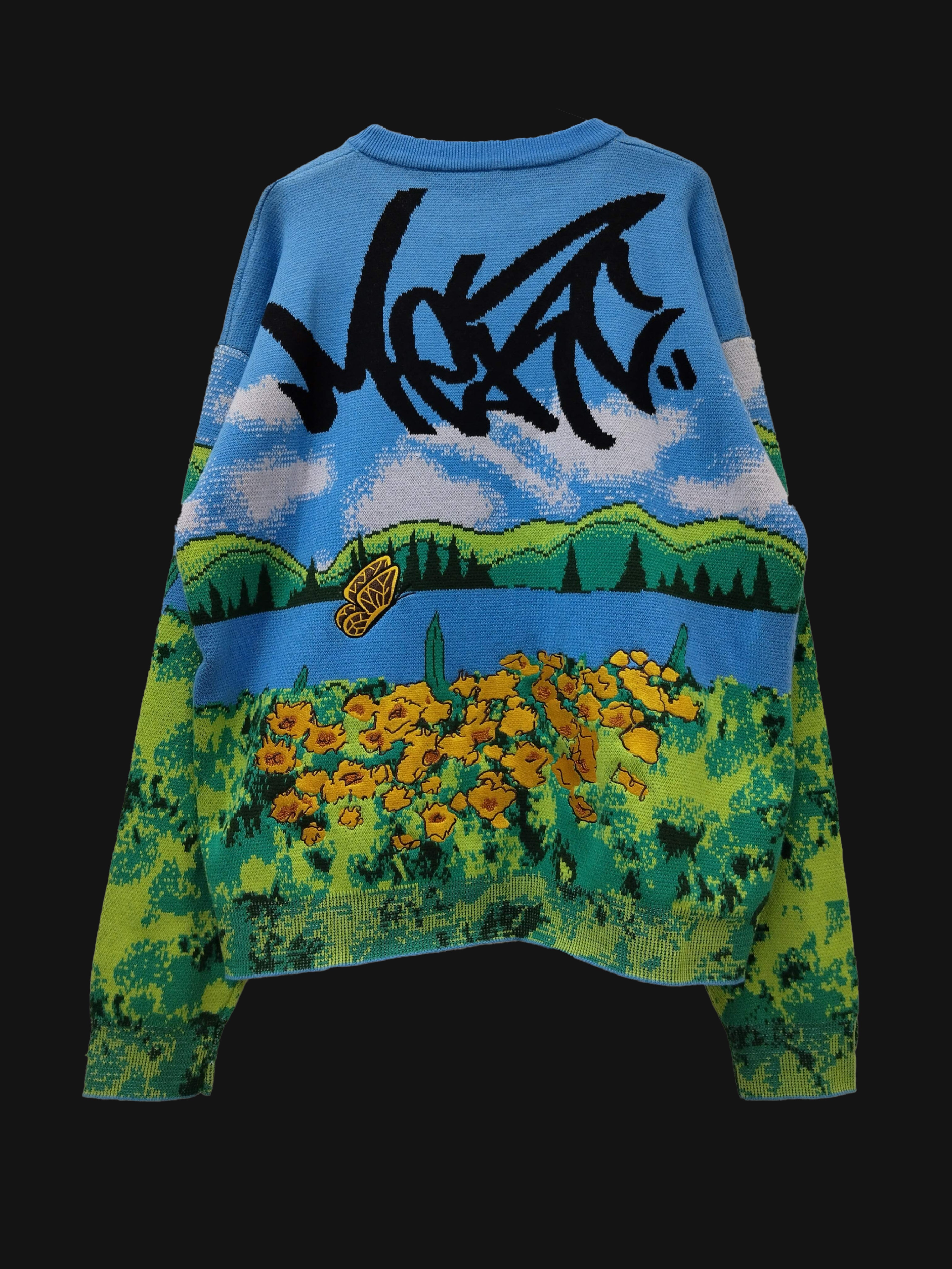 Yellow Meadow Knitted Sweater – MERC ENTERPRISE