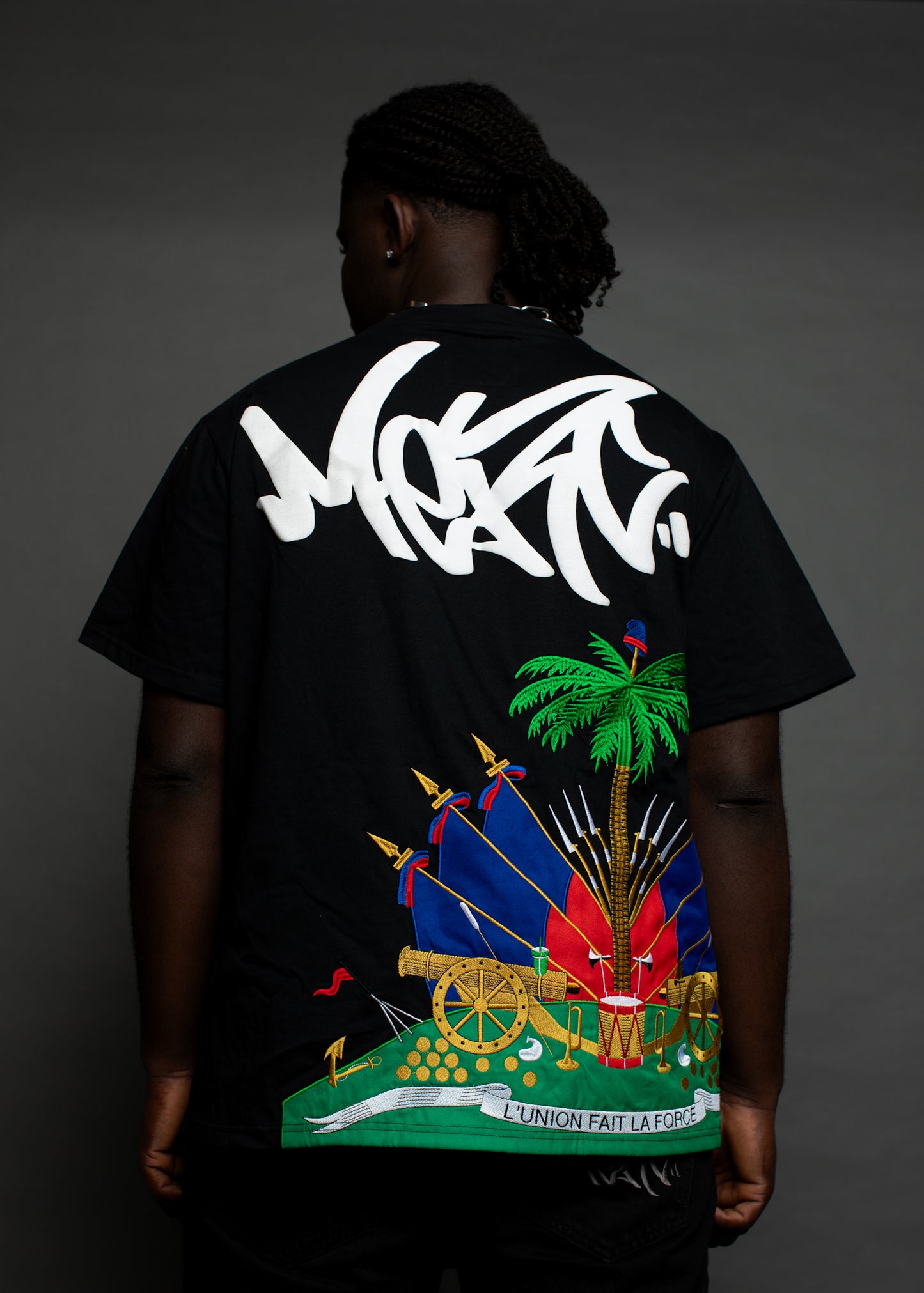 " Zoe Baby " Black Tee